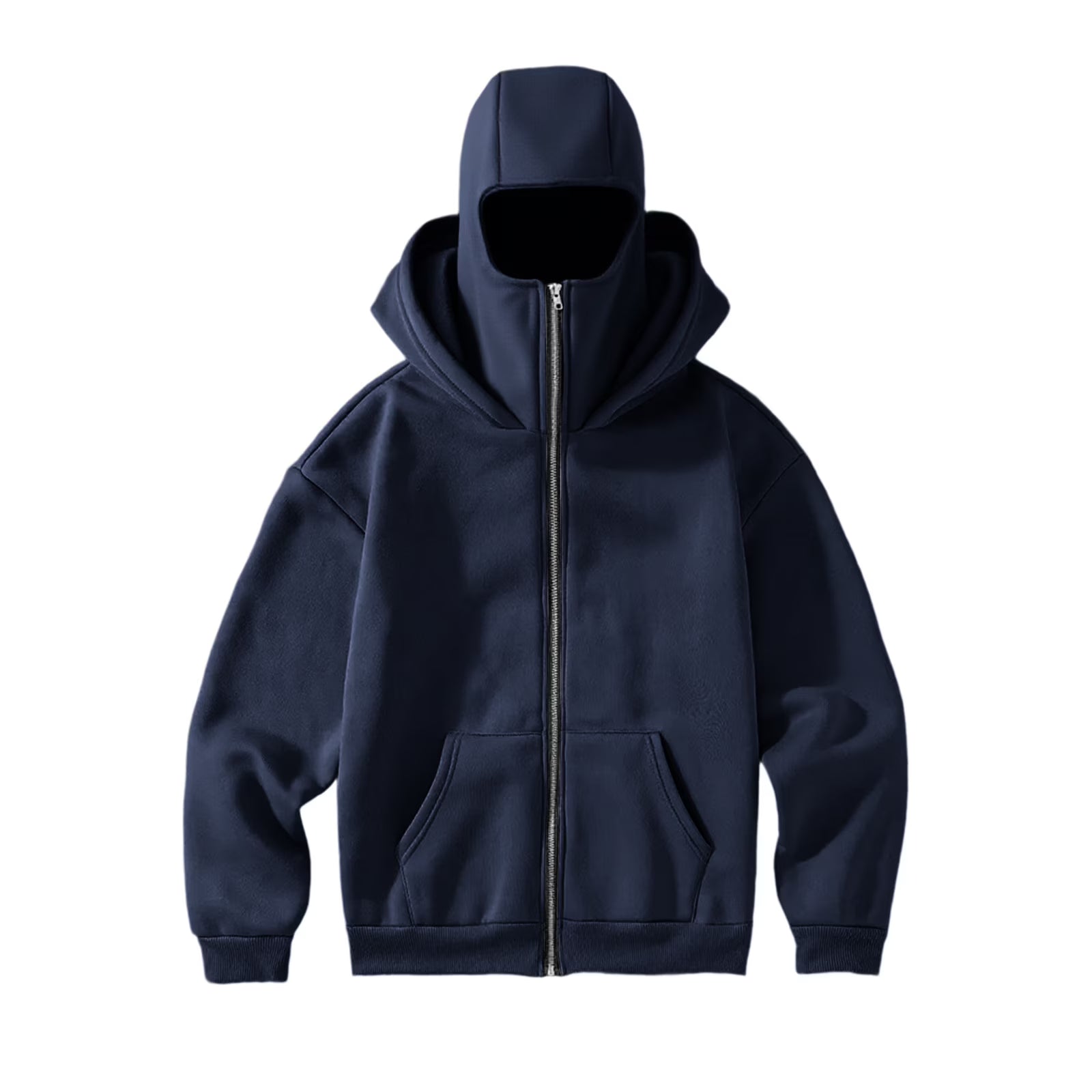 Navy Blue Ultimate Balaclava Hoodie | Stylish & Functional All Weather Essential