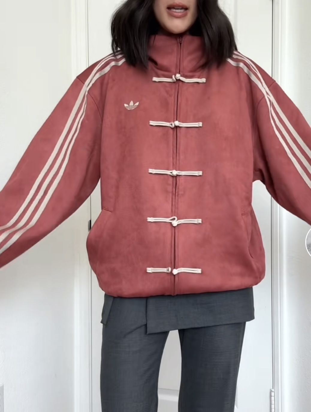 Red CNY jacket Chinese New Year streetwear jacket
