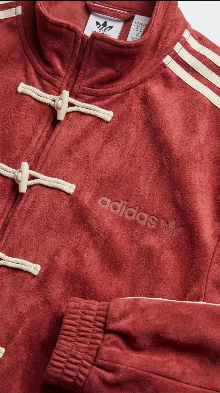 Red Cny Jacket | Premium Suede Streetwear unisex jacket | Banstore