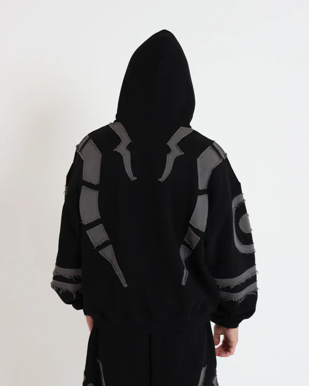 Ryomen Sukuna Distressed Black Hoodie – Jujutsu Kaisen Anime Streetwear Hoodie by Banstore