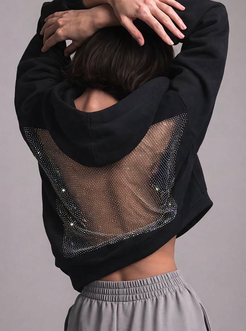 Banstore Luxe Back Oversized Hoodie – Premium Women's Streetwear Essential