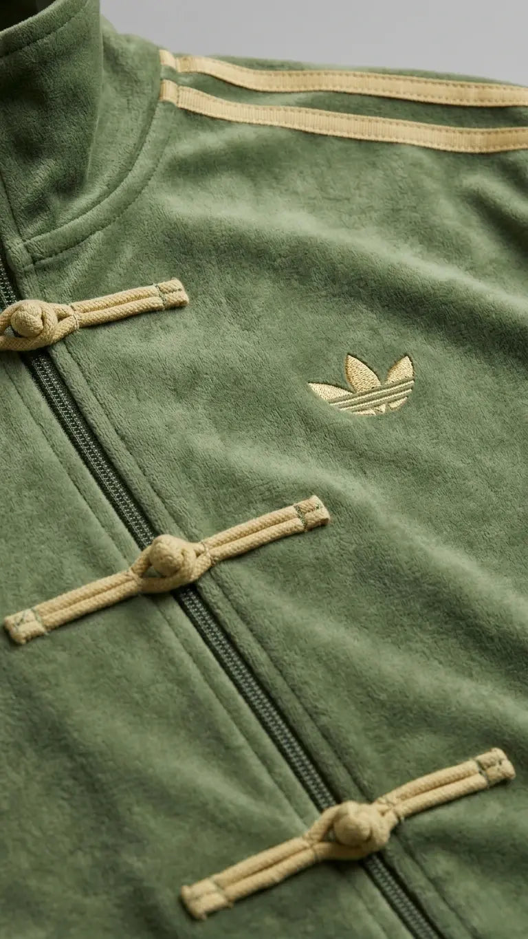 Olive Green CNY Military Suede Jacket – Asian Streetwear for All | Banstore