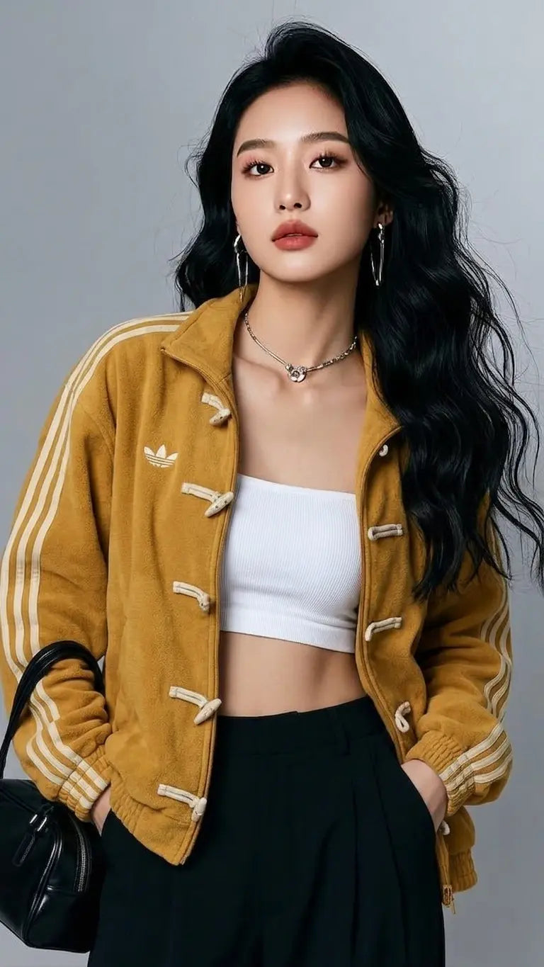 Banstore Yellow CNY Jacket – Unisex Luxury Lunar New Year Streetwear